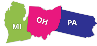 Visit one of our seven locations in Ohio, Pennsylvania or Michigan