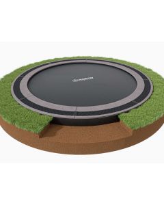 14 ft North Inground Trampoline - Round