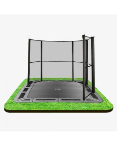 11 ft X 8 ft Capital In-ground Safety Net - Corner