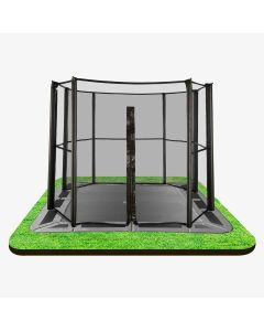 17 ft X 10 ft Capital In-ground Safety Net - Full