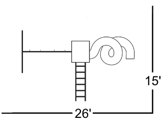 Dizzy Delight layout & dimensions.