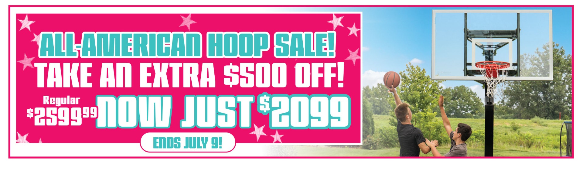 Basketball Hoop Specials