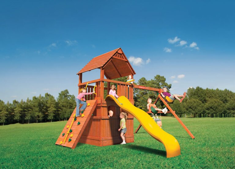 Monkey Tower Combo 2 with Wood Roof & Room