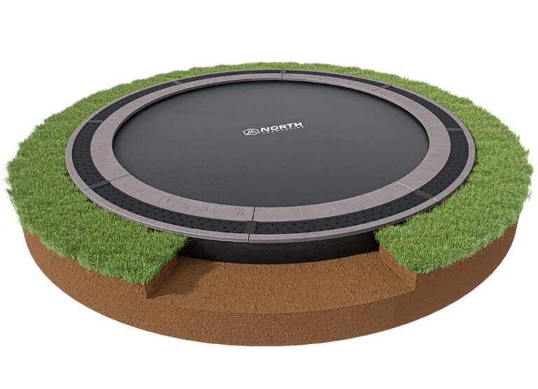 14 ft North In-ground Trampoline - Round