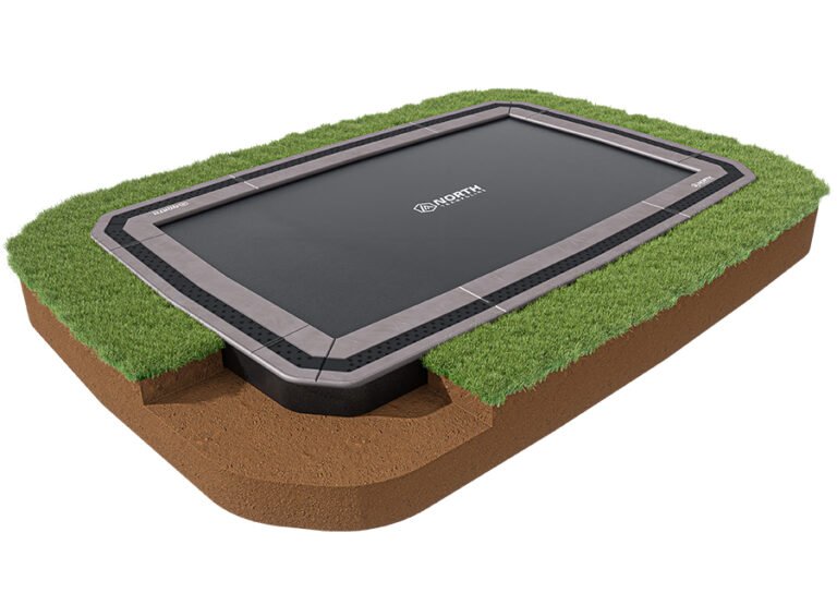 15 ft X 10 ft North In-ground Trampoline