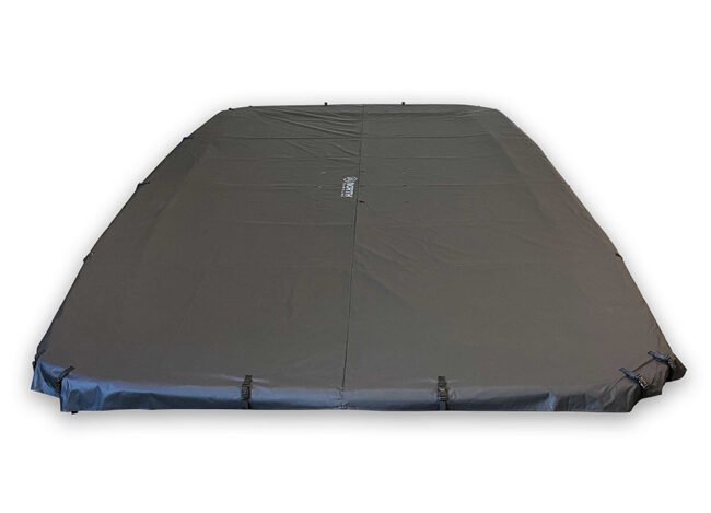 15 ft x 10 ft North In-ground Trampoline Cover - Black