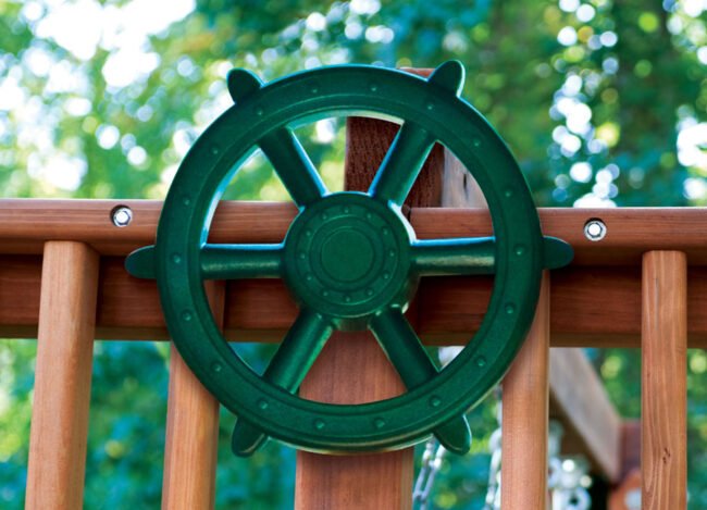Ship's Wheel - Green