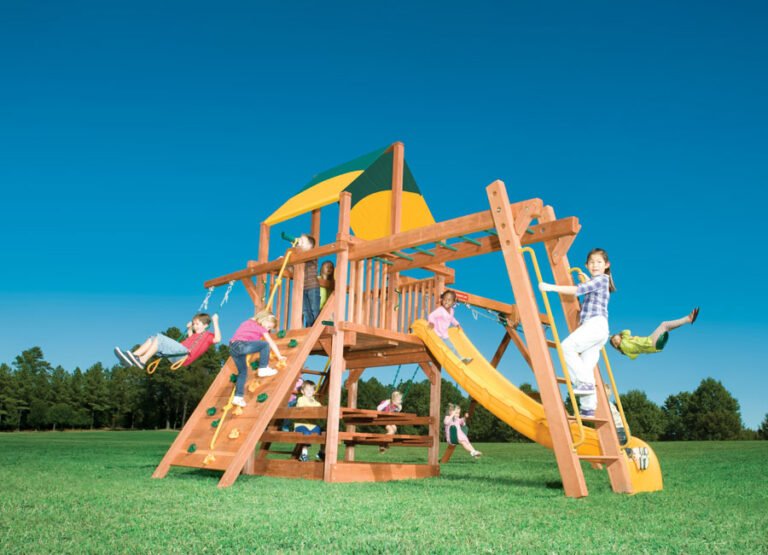 Woodplay Playhouse 5' XL Combo 2