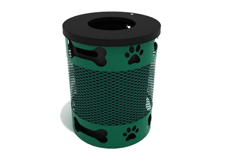 Dog Park Trash Receptacle