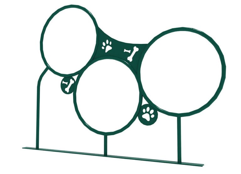 Three Hoop Dog Rings